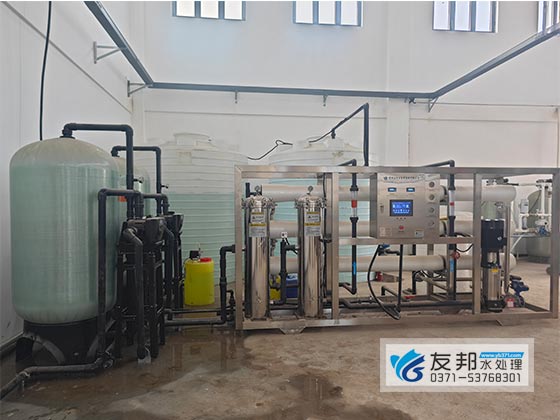 平顶山10吨反渗透设备+软化水系统