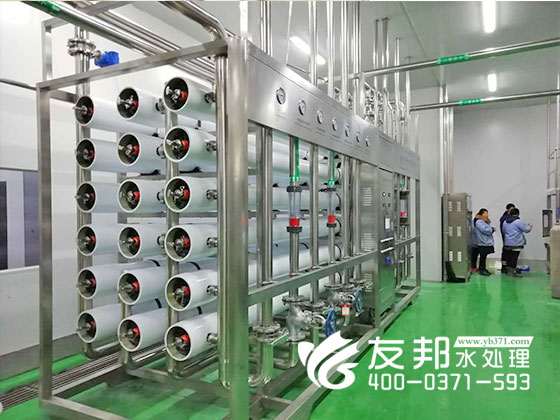 陕西榆林40吨双级纯净水设备用于食品行业