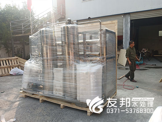郑州2吨纯净水设备用于食品行业！