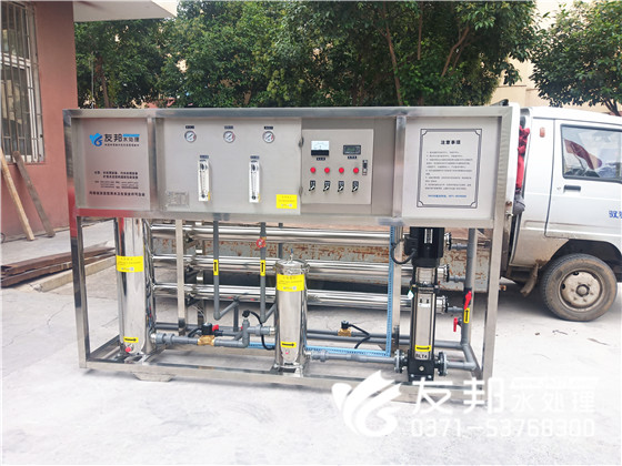 登封市腐竹厂3吨纯净水设备！