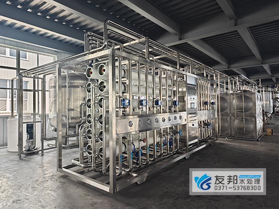 20吨双级反渗透+6吨/小时浓水回收系统